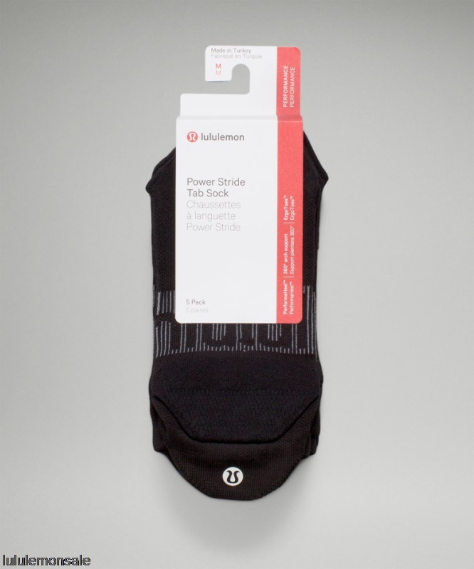 Lululemon Damen DELULU428 | Lululemon Deutschland Power Stride Tab Sock 5 Pack Nur Online